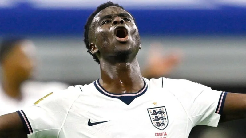 Bukayo Saka stays indoors for individual work before Ghana match