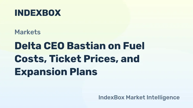 Ed Bastian Says Prices Fall When Delta Can Fly More