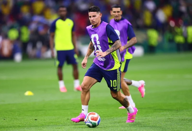 James Rodriguez builds 2026 World Cup plan with Andrés Zapata