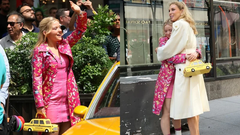 June Diane Raphael films Elle season 2 scenes in New York