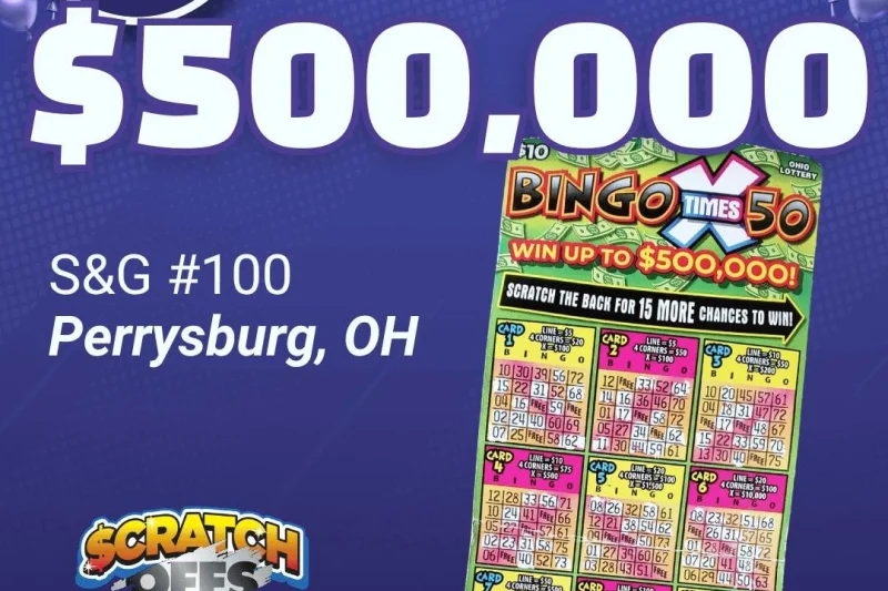 Tennessee woman wins $500,000 Ohio Lottery prize in Perrysburg