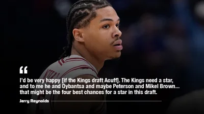 Jerry Reynolds Joins Kings Herald Show Before 2026 NBA Draft — Sacramento Kings