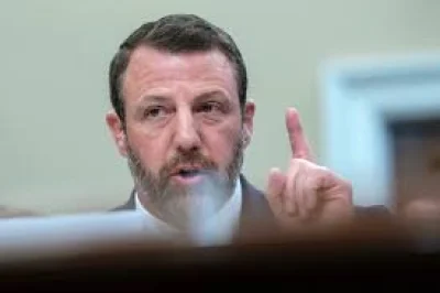 Markwayne Mullin Holds Pink Stress Ball at Thursday Hearing