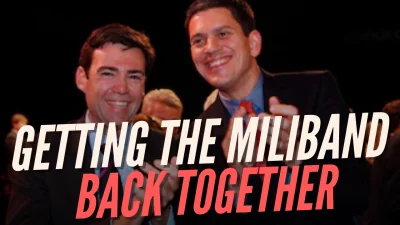 David Miliband backs Burnham government prospect in London