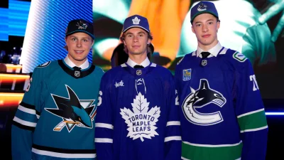 Gavin Mckenna selected No. 1 overall by Maple Leafs