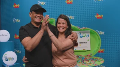 Jonathan R. and Mylene P. win $75 million in Ontario Sibling Duo Lottery Jackpot