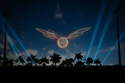 Seatgeek Hosts 1,200-Drone Harry Potter™ Show Across Sandown Park