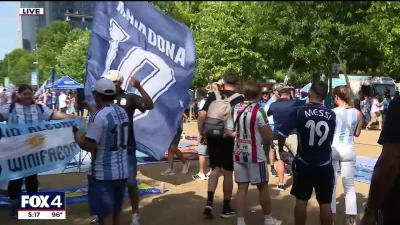 Lionel Messi, Giovanni Lo Celso drive Argentina turnout at Klyde Warren Park