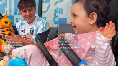 Valentín Barco: Gemma’s plush-toy visit at Selección Argentina goes viral
