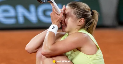 Maja Chwalińska opens Wimbledon with 4:0 lead over Mananchaya Sawangkaew