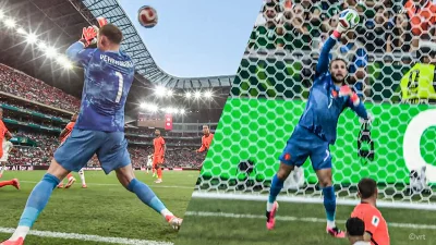 Bart Verbruggen stopt Hakimi en El Aynaoui in 1/16e finales