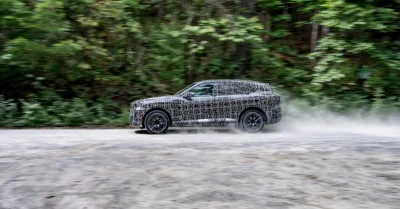 BMW Teases 2027 BMW X5 With Vertical Grilles