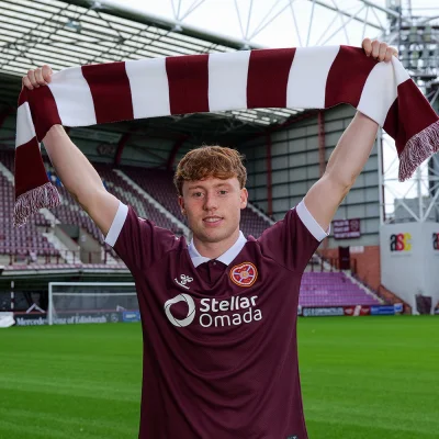 Cormac Daly joins Hearts on two-year deal