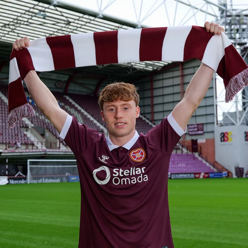 Cormac Daly joins Hearts on two-year deal