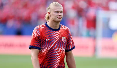 Ståle Solbakken Benches Haaland Soccer Player in Norway's 4-1 Match