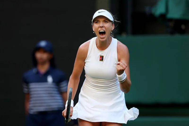 Tyra Caterina Grant Leads Katie Boulter 2-1 On Wimbledon Debut