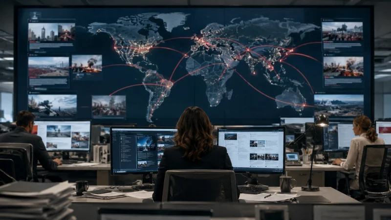 Why Global Newsrooms Cite Local Reporting