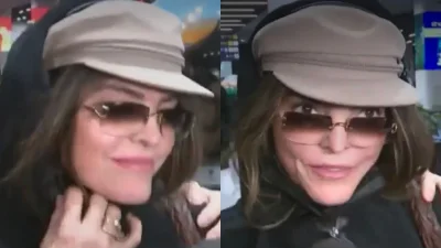 Ana Barbara speaks at Mexico City airport after June 30 rumors