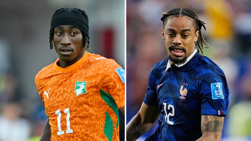 David Ornstein: Liverpool fans push Bradley Barcola after Yan Diomande PSG lean