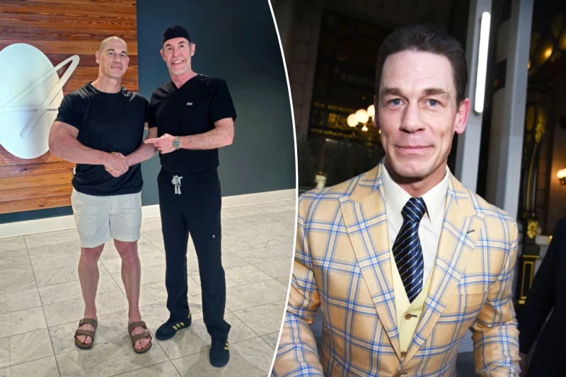 John Cena Posts Bald Photo After Second Hair Transplant — John Cena Hair Transplant Procedure