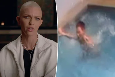 Ruby Rose breaks multiple ribs after pool fall, hospitalizes herself