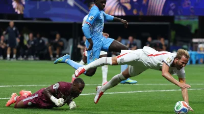 Harry Kane Denied Penalty Against DR Congo as VAR Stands