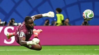 Lionel Mpasi Makes Three Saves, Stuns England on Social Media — Mpasi Goalkeeper