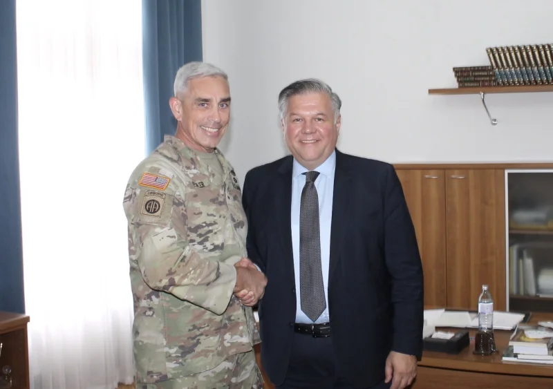 Josip Brkić Receives James Fowler in Sarajevo on 1 July 2026