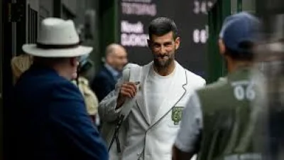 Novak Djokovic Beats Stefanos Tsitsipas as Swan Tennis Turns to Round Three