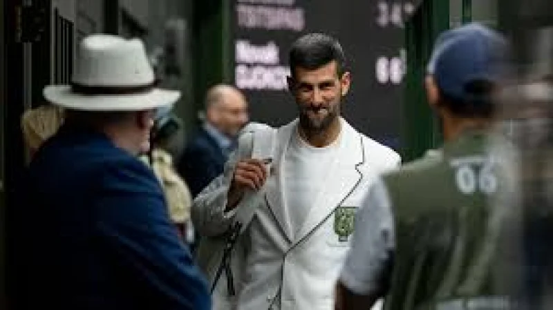 Novak Djokovic Beats Stefanos Tsitsipas as Swan Tennis Turns to Round Three