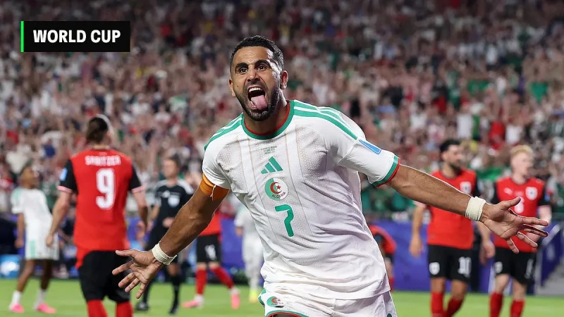 Riyad Mahrez Sends Algeria Into 2026 World Cup Draw Bracket Shift
