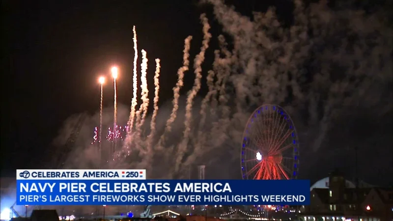 Navy Pier sets July 4 fireworks for 10 p.m. — Fireworks Near Me Tonight