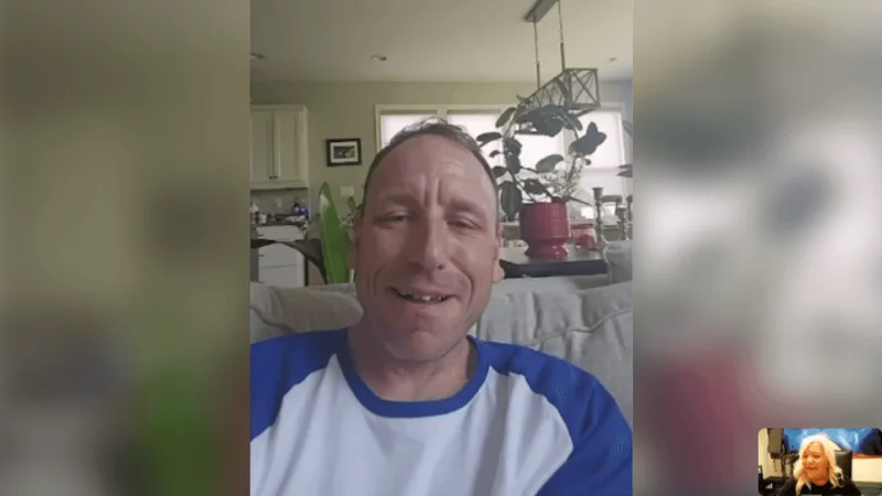 Joey Chestnut Shares Advice Before Redding’s Five-Minute Hot Dog Test