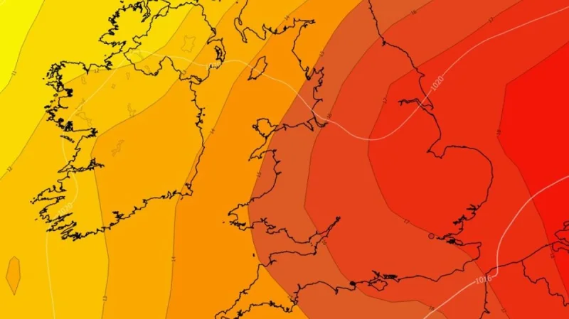 Met Office Wales Heatwave forecast puts Monmouth at 25C for three days