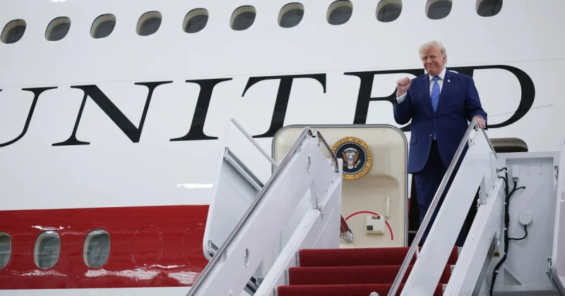 Trump heads to Mount Rushmore for Friday fireworks display
