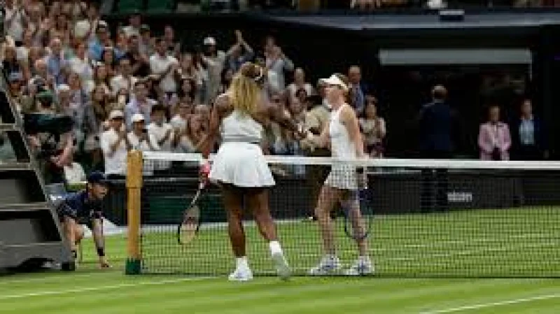 Pat Cash Watches Serena Williams Fall to Maya Joint at Wimbledon