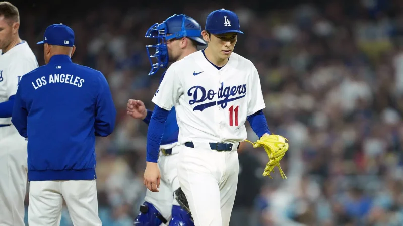 Roki Sasaki’s 13 Runs Over 14 Innings Worry Dave Roberts