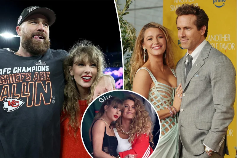 Blake Lively Taylor Swift Wedding split leaves two out in New York