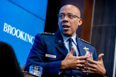Charles Q. Brown Jr. criticizes military politicization in Foreign Affairs
