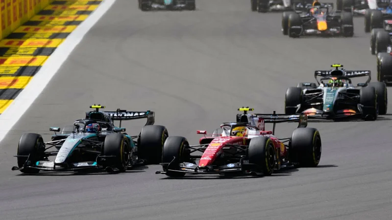 Kimi Antonelli Beats Lewis Hamilton for F1 Sprint Win at Silverstone