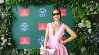 Joanne Mcnally adds Bliss tattoo to Wimbledon look