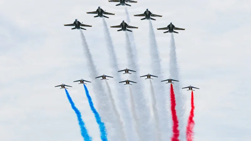 Blue Angels Reach Republic Airport Ahead of Jones Beach Air Show