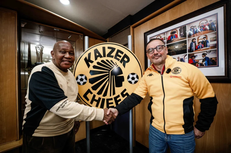 Fernando da Cruz Arrives at Kaizer Chiefs in Naturena on Jul 02, 2026