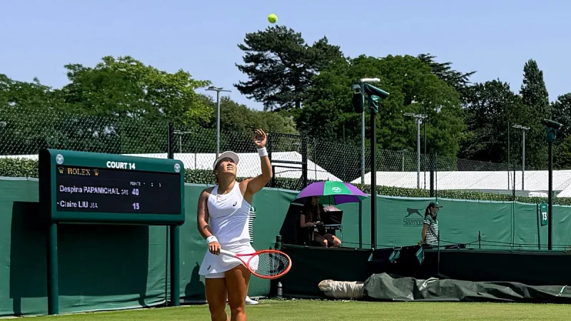 Claire Liu Reaches Wimbledon Third Round for First Time — Liu Tennis