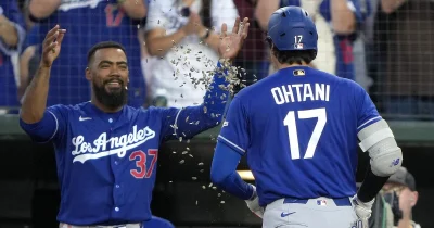 Teoscar Hernández Returns, Dodgers Beat Athletics 9-4