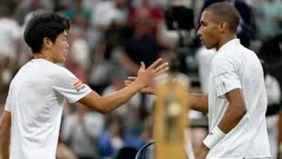 Felix Auger-Aliassime Beats Michael Zheng on Centre Court — Wimbledon Today