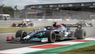 Alex Albon Sent to Pit Lane After Williams Suspension Change