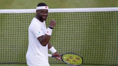 Tiafoe Takes Seven-Match Run Into Bublik Rematch at Wimbledon