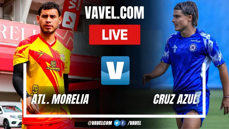 Cruz Azul Faces Atlético Morelia in Morelia Preseason Friendly