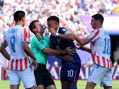 Galarza Fonda Escapes Sanction After Mbappé Off-Ball Hit